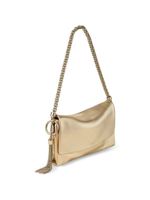 Jimmy Choo tassel chain shoulder bag - Gold