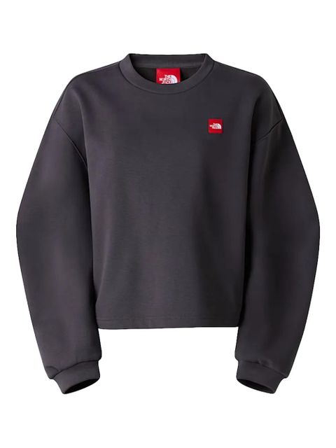The North Face logo-patch cotton-blend sweatshirt - Grey - zdjęcie produktu nr 1