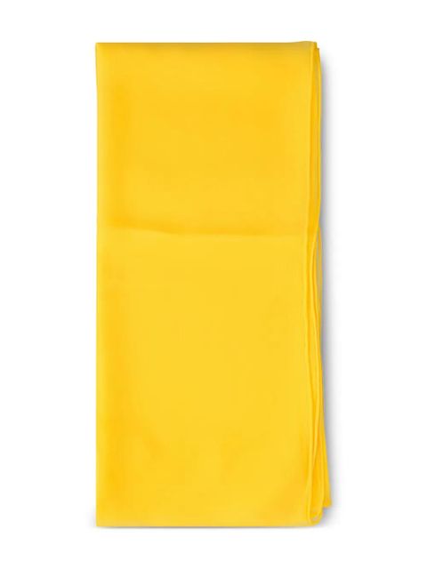 Max Mara Meandro silk scarf - Yellow - zdjęcie produktu nr 2