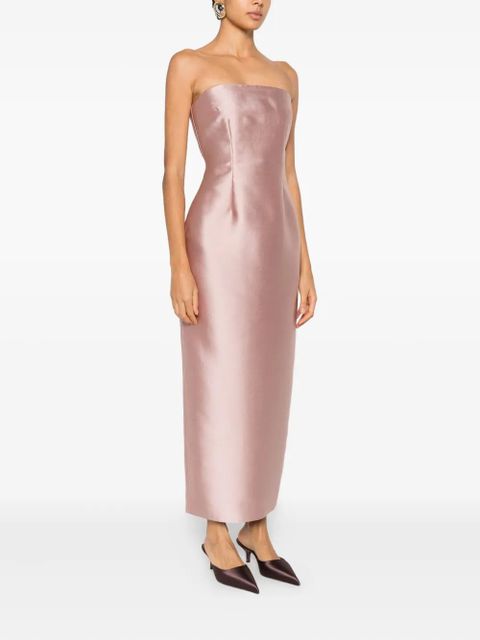 Solace London Renee strapless maxi dress - Pink