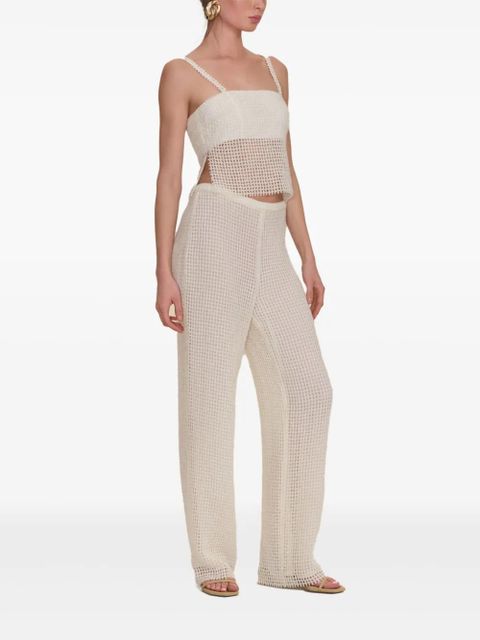 Cult Gaia Claren trousers - White