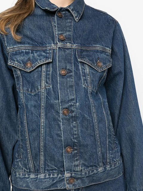 RE/DONE 90s oversized trucker denim jacket - Blue