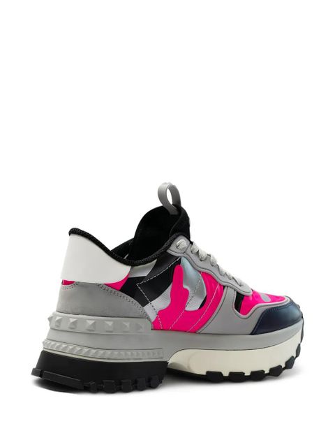 Valentino Garavani lace-up fastening sneakers - Grey