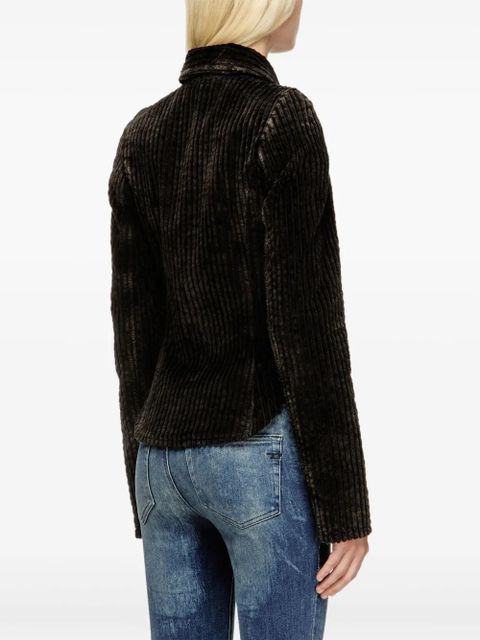 Diesel G-ENEA zip-front jacket - Brown