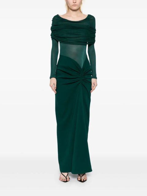 Christopher Esber Sonora dress - Green