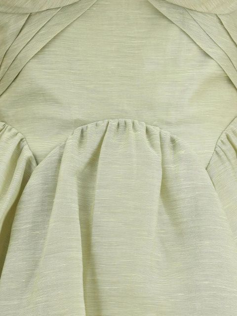 ZIMMERMANN Rebellion drape mini dress - Neutrals - zdjęcie produktu nr 2