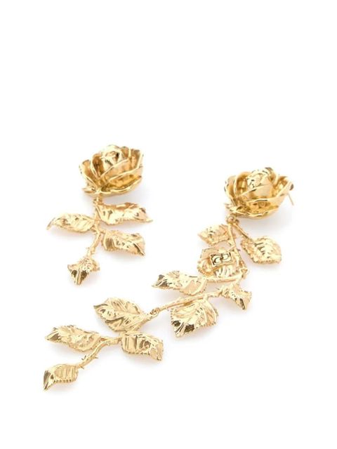 Magda Butrym rose metal earrings - Gold