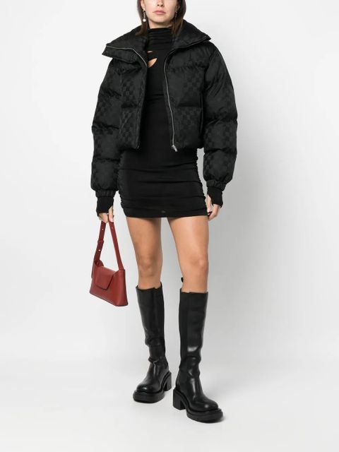 MISBHV monogram-print padded jacket - Black - zdjęcie produktu nr 2