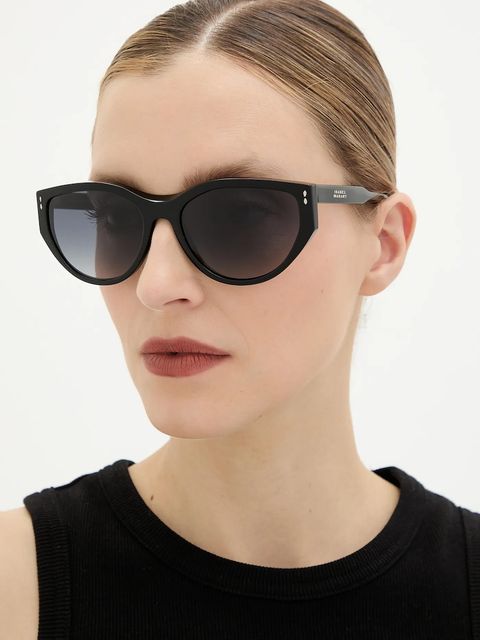 Isabel Marant okulary przeciwsłoneczne damskie kolor czarny IM 0217/S - zdjęcie produktu nr 1