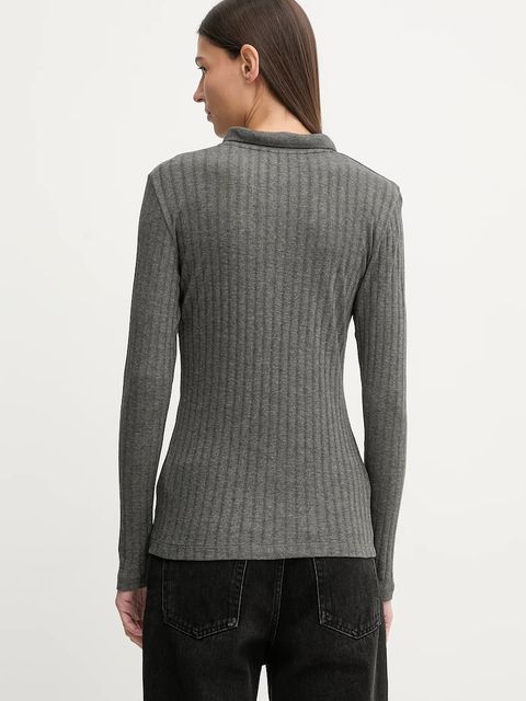 Marc O'Polo longsleeve kolor szary 600207855019 - zdjęcie produktu nr 2