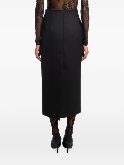 WARDROBE.NYC midi skirt - Black