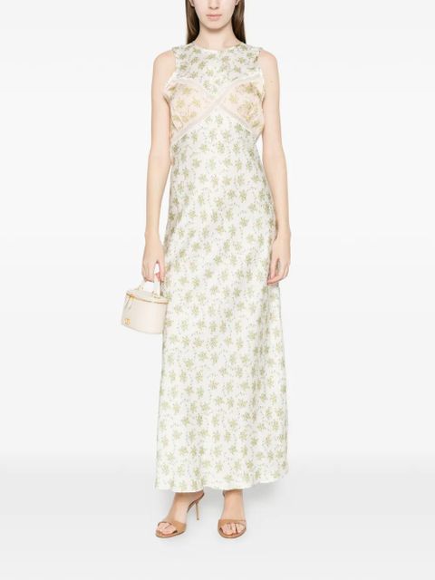 SANDRO Kate maxi dress - Neutrals - zdjęcie produktu nr 2