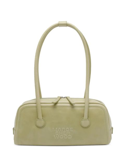 Marge Sherwood zip boston leather shoulder bag - Green - zdjęcie produktu nr 1