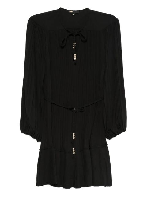 Maje pleated dress - Black - zdjęcie produktu nr 1