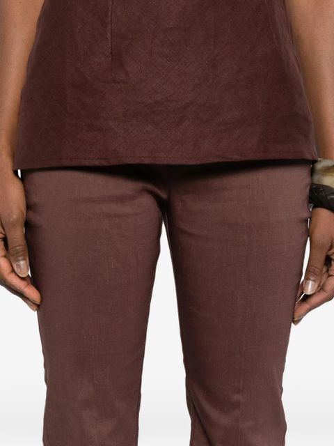 PINKO belt-loops trousers - Brown