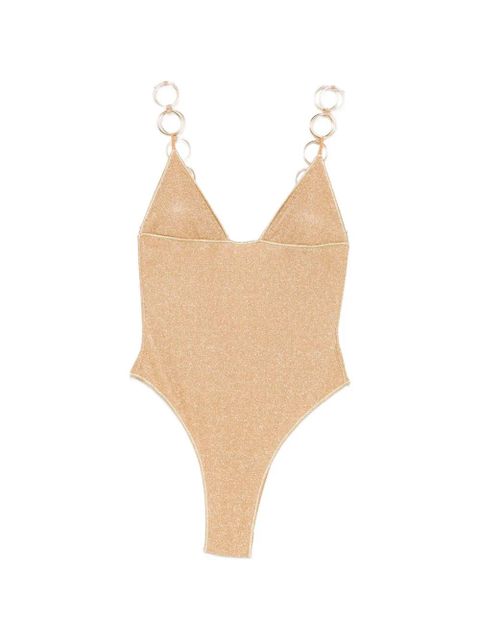 Oséree Lumiere ring triangle swimsuit - Gold - zdjęcie produktu nr 1