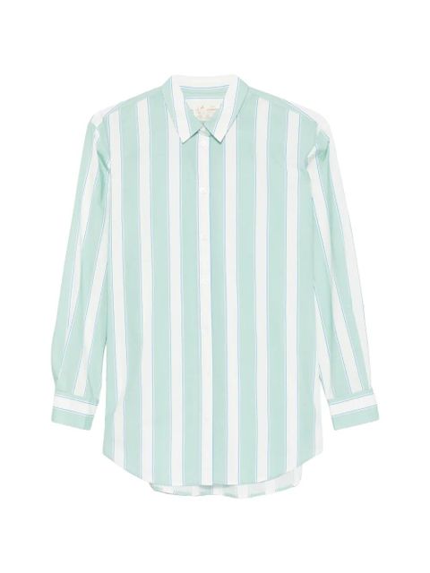 MC2 Saint Barth Brigitte striped shirt - Green - zdjęcie produktu nr 1