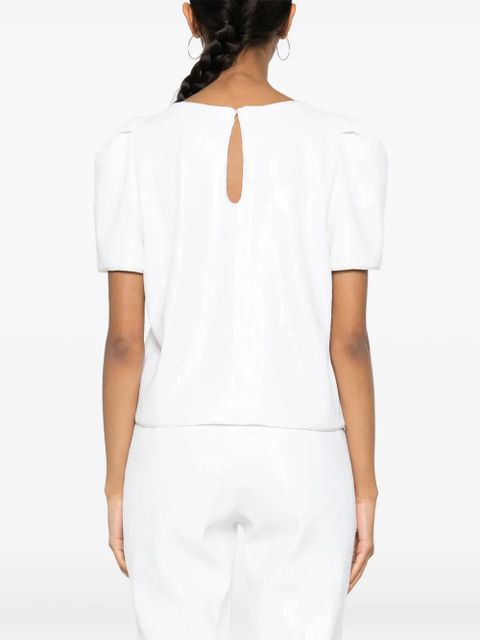 Zadig&Voltaire Tchao sequinned T-shirt - White