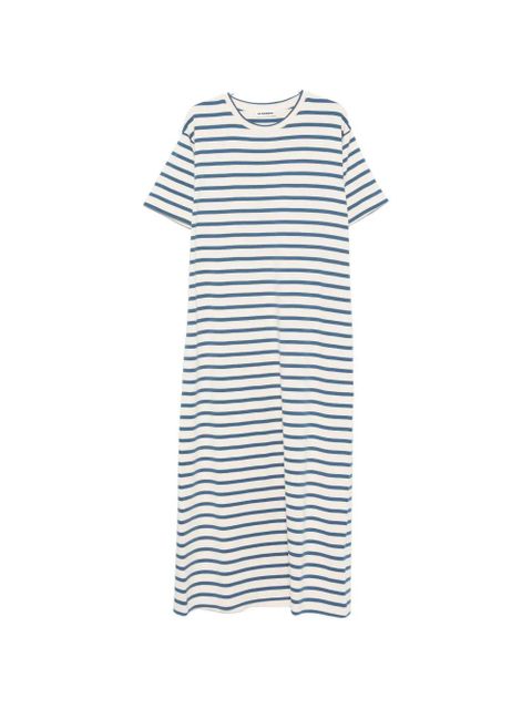 Jil Sander striped maxi dress - Neutrals - zdjęcie produktu nr 1