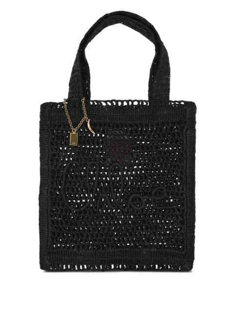 Chloé Summer Banana tote bag - Black - zdjęcie produktu nr 1