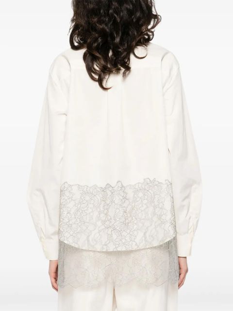 FENDI button-fastening shirt - Neutrals