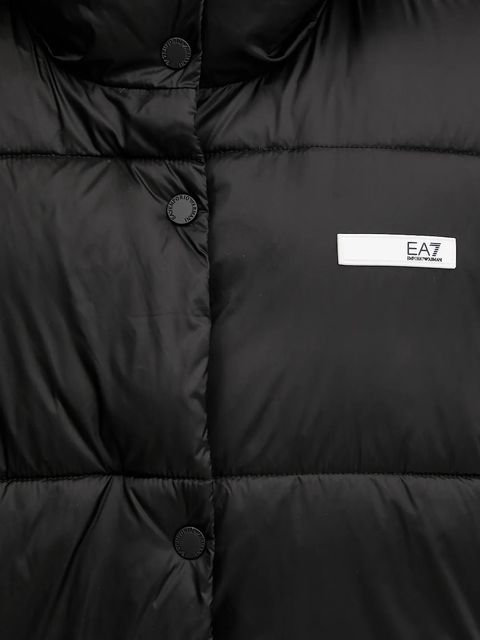 EA7 Emporio Armani kurtka kolor czarny zimowa AF16413.7W000681