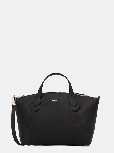 BOSS torebka tote damska z imitacji skóry Lenah Zip Tote M - zdjęcie produktu nr 1