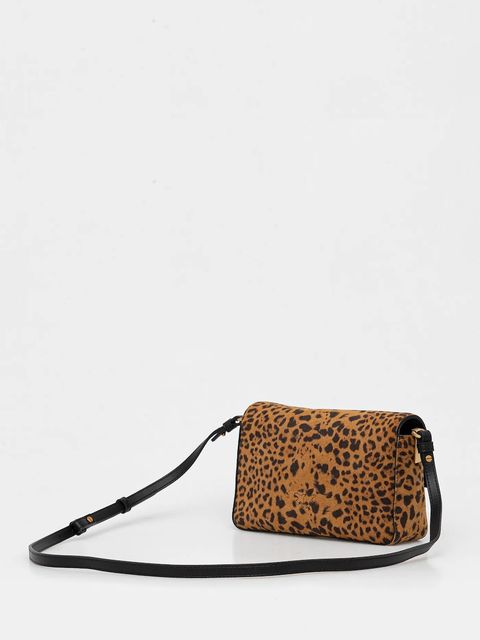 Pinko torebka zamszowa kolor brązowy 106244 A32A