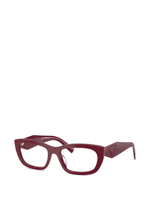 Prada Eyewear cat-eye glasses - Red - zdjęcie produktu nr 2