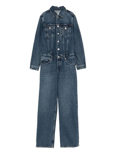 AGOLDE buttoned denim jumpsuit - Blue - zdjęcie produktu nr 1
