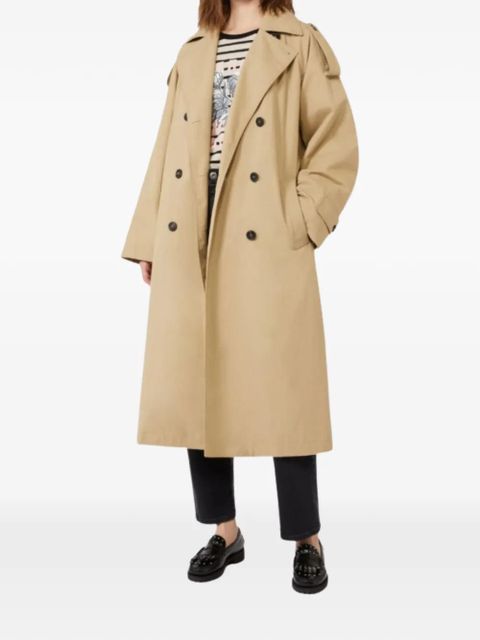 Weekend Max Mara belted double-breasted coat - Neutrals