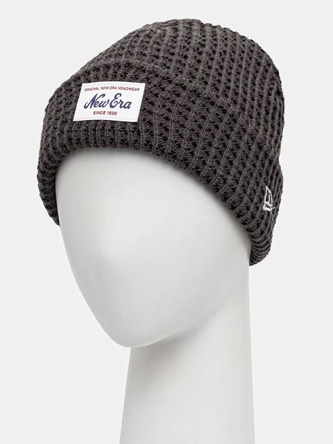 New Era czapka z dodatkiem wełny kolor szary 60691193