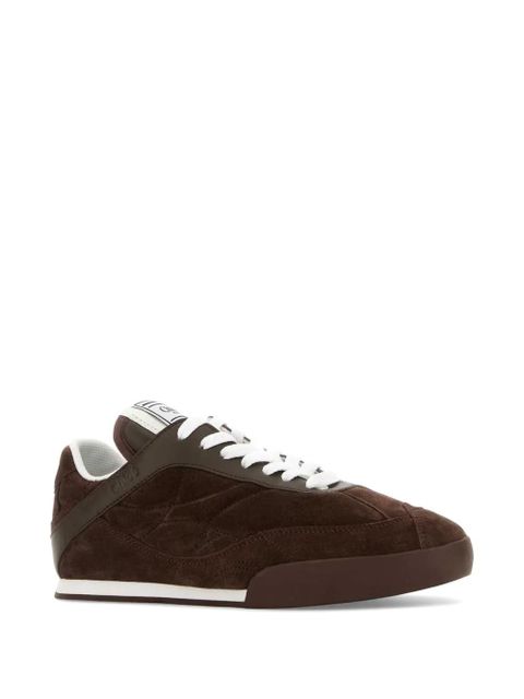 Chloé Kick suede sneakers - Brown - zdjęcie produktu nr 2