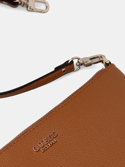 Guess torebka MERIDIAN kolor brązowy HWBG69 74040