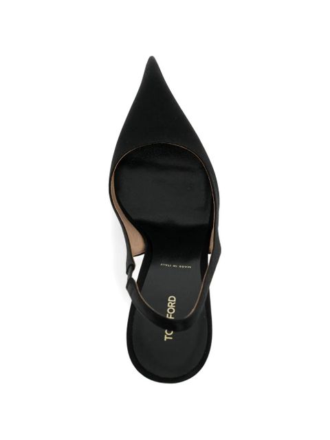 TOM FORD 120mm sling back pumps - Black