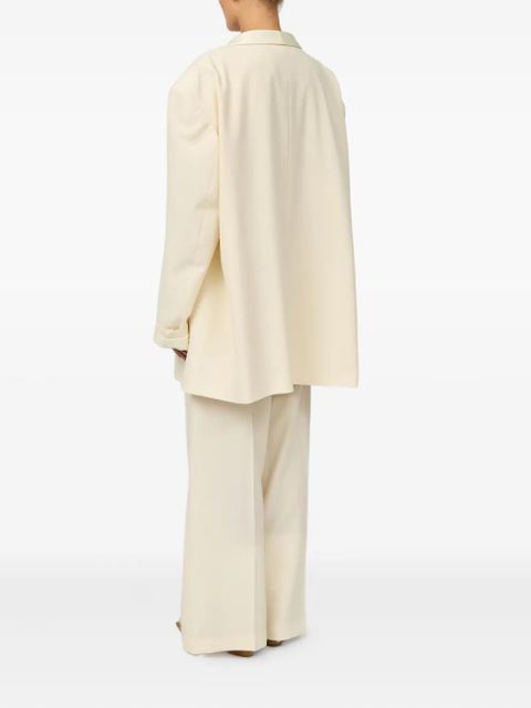 MM6 Maison Margiela single-breasted blazer - Neutrals