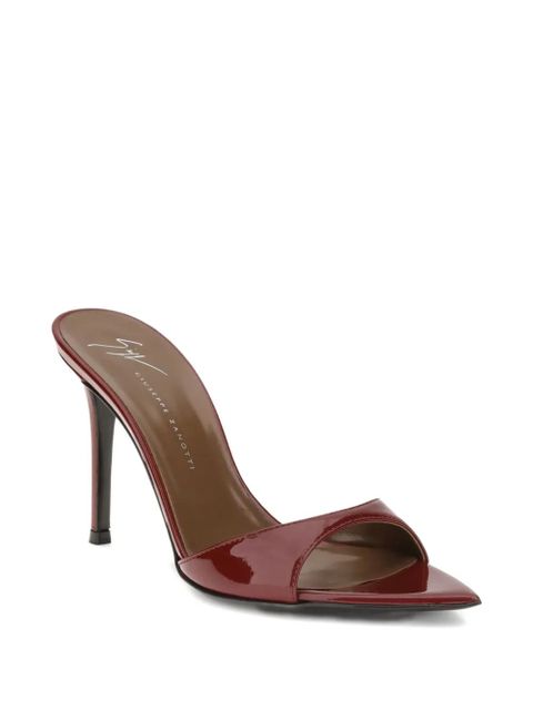 Giuseppe Zanotti 90mm pointed-toe stiletto sandals - Red - zdjęcie produktu nr 2