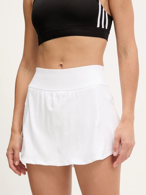 adidas Performance spódnica sportowa Tennis kolor biały mini rozkloszowana JE7102 - zdjęcie produktu nr 1