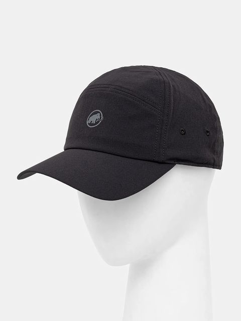 Mammut czapka z daszkiem kolor czarny gładka 1191-01671 - zdjęcie produktu nr 1
