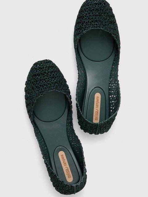 Melissa baleriny MELISSA CAMPANA PAPEL VII AD kolor zielony M.31512.54062
