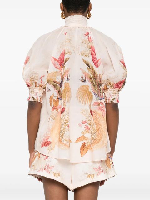 ZIMMERMANN floral-print shirt - Pink