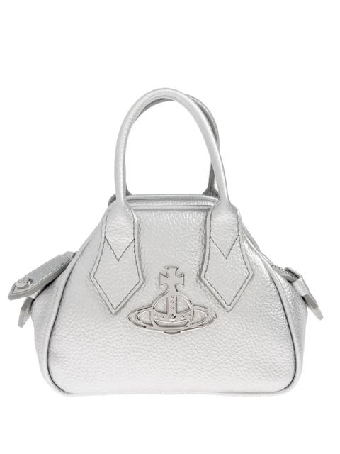 Vivienne Westwood mini Yasmine Orb Appliqué Tote Bag - Silver - zdjęcie produktu nr 1