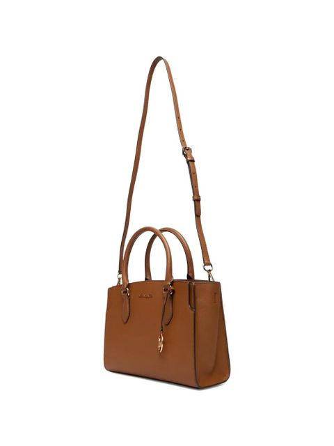 Michael Kors Becca logo-charm tote bag - Brown