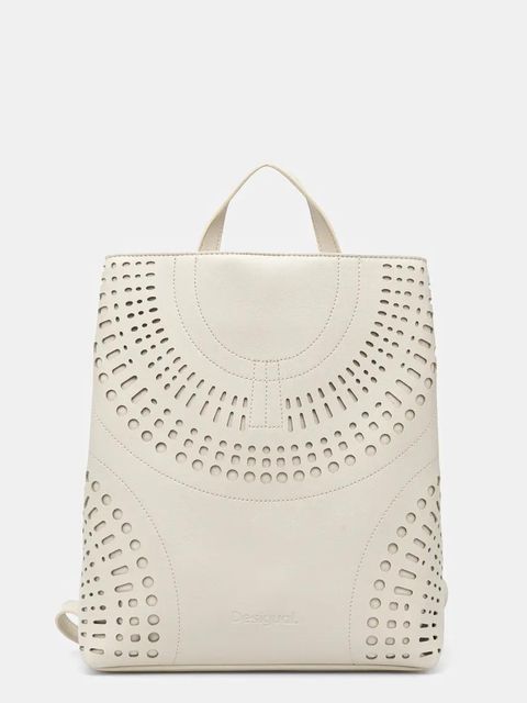 Desigual plecak ORBIS SUMY damski kolor beżowy duży 25SAKP13 - zdjęcie produktu nr 2