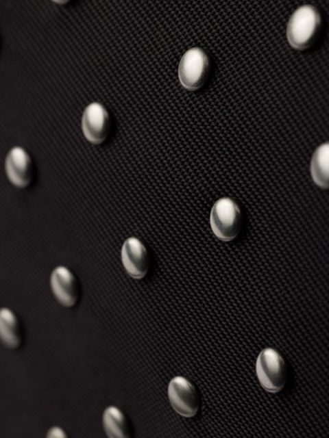 Prada studded Re-Nylon shoulder bag - Black