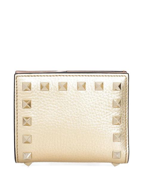 Valentino Garavani studded leather wallet - Gold - zdjęcie produktu nr 2