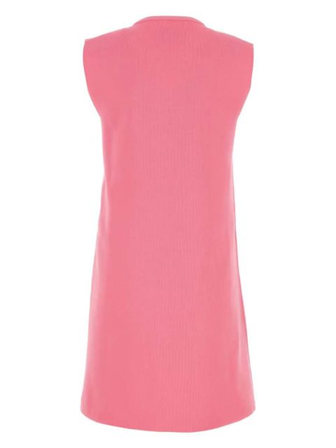 Jil Sander crew-neck minidress - Pink - zdjęcie produktu nr 2