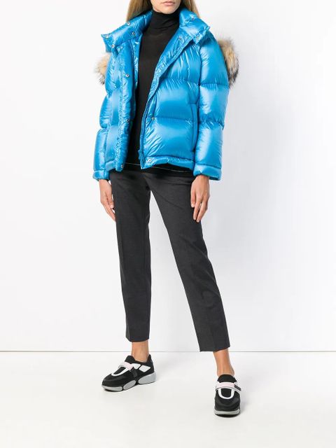 Prada cropped tailored trousers - Grey