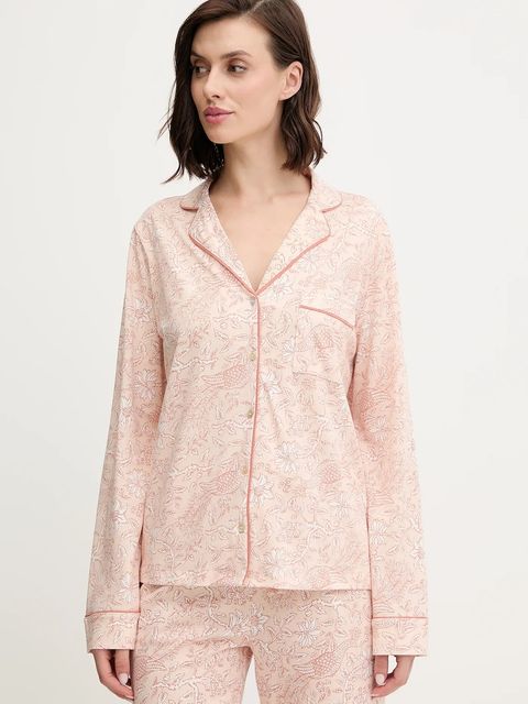 women'secret piżama bawełniana damska kolor pomarańczowy bawełniana 4852096 - zdjęcie produktu nr 2