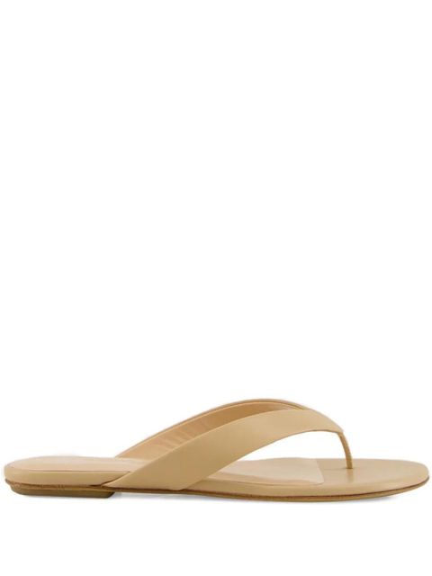 Le Monde Beryl flat thong sandals - Neutrals - zdjęcie produktu nr 1